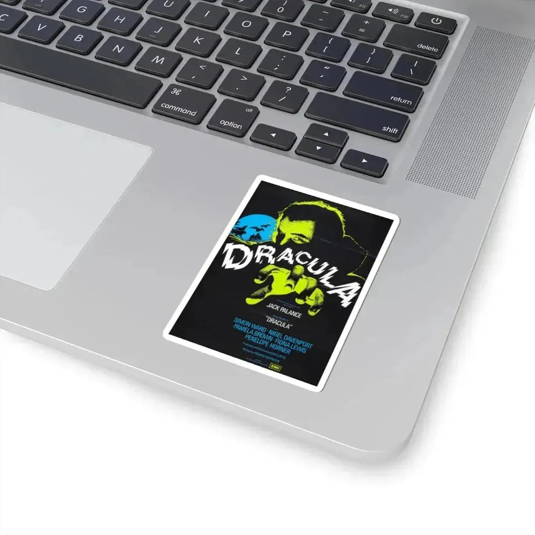 DRACULA 1973 Movie Poster - STICKER Vinyl Kiss-Cut Decal - The Sticker Space