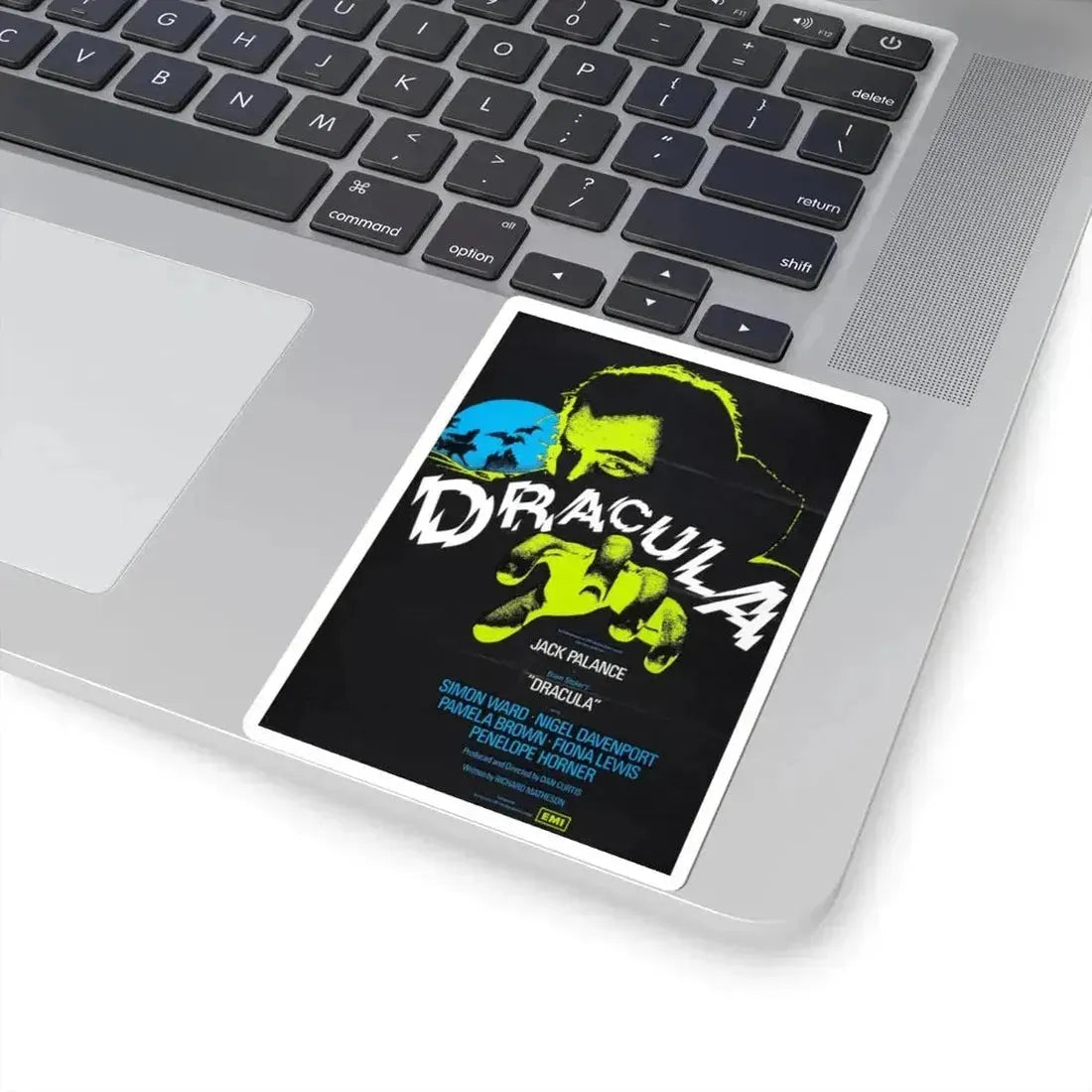 DRACULA 1973 Movie Poster - STICKER Vinyl Kiss-Cut Decal - The Sticker Space