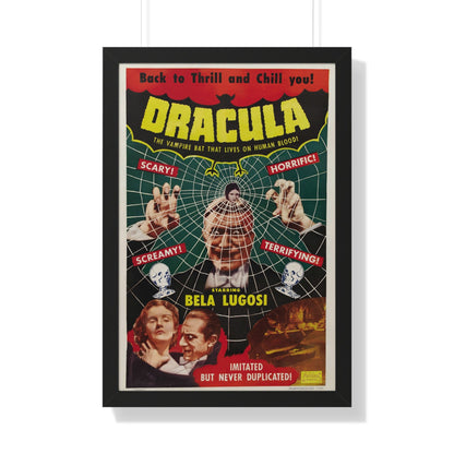 DRACULA (2) 1931 - Framed Movie Poster-20" x 30"-The Sticker Space