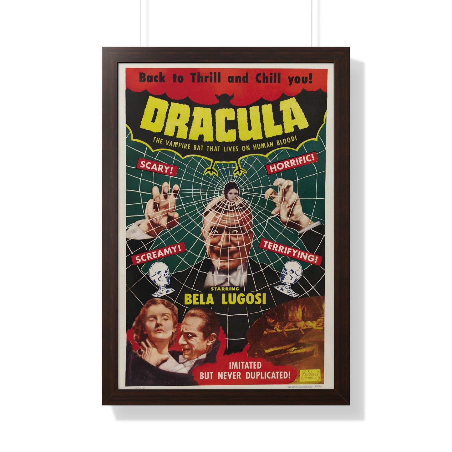 DRACULA (2) 1931 - Framed Movie Poster-20" x 30"-The Sticker Space