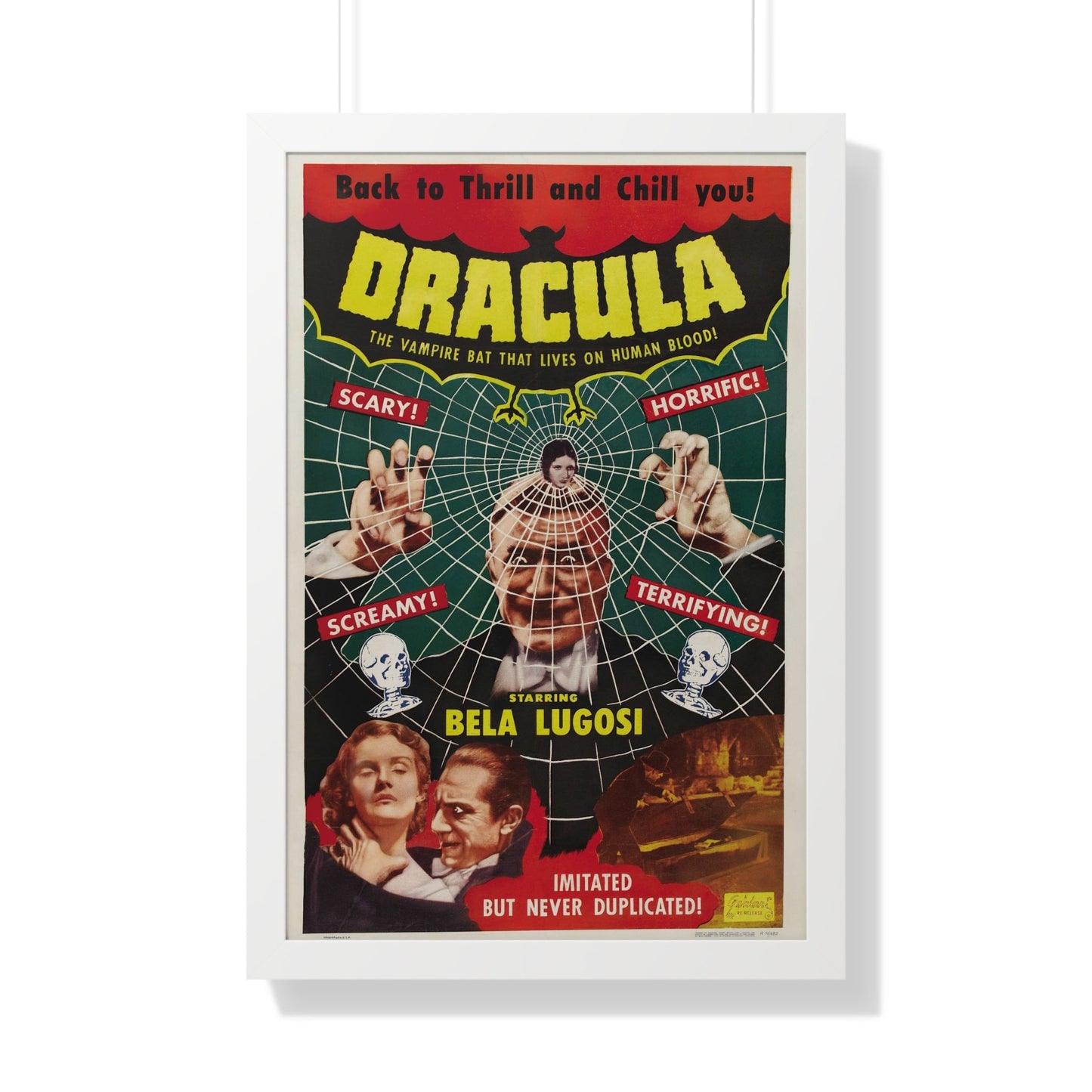 DRACULA (2) 1931 - Framed Movie Poster-20" x 30"-The Sticker Space