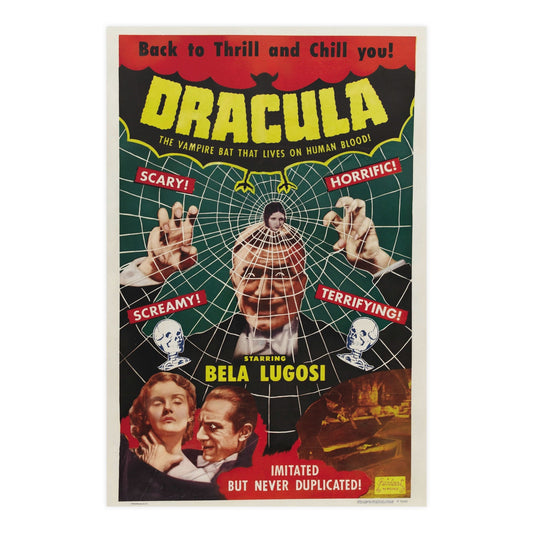 DRACULA (2) 1931 - Paper Movie Poster-24″ x 36″ (Vertical)-The Sticker Space