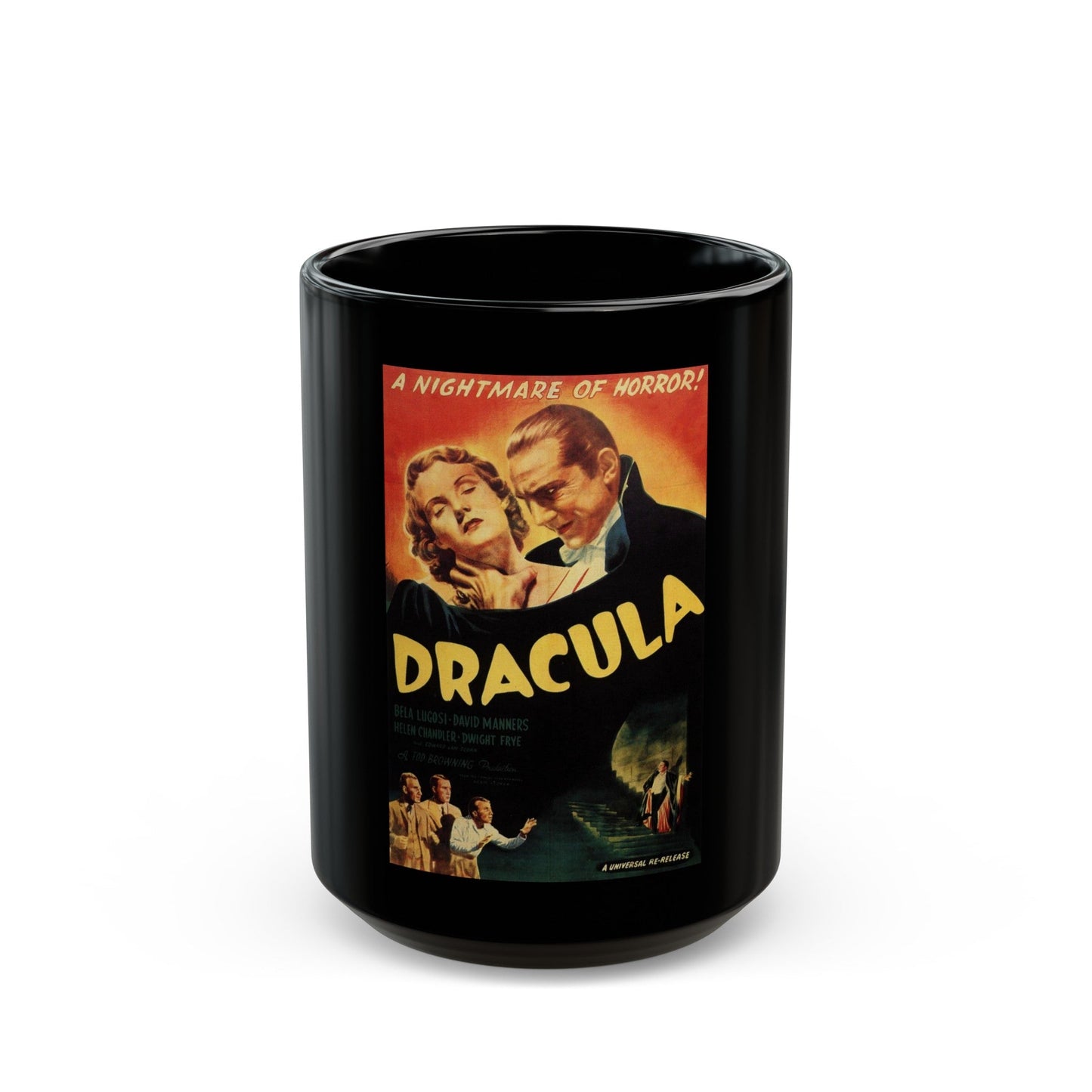 DRACULA (3) 1931 Movie Poster - Black Coffee Mug-15oz-The Sticker Space