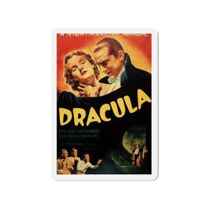 DRACULA (3) 1931 Movie Poster - Die-Cut Magnet-2" x 2"-The Sticker Space