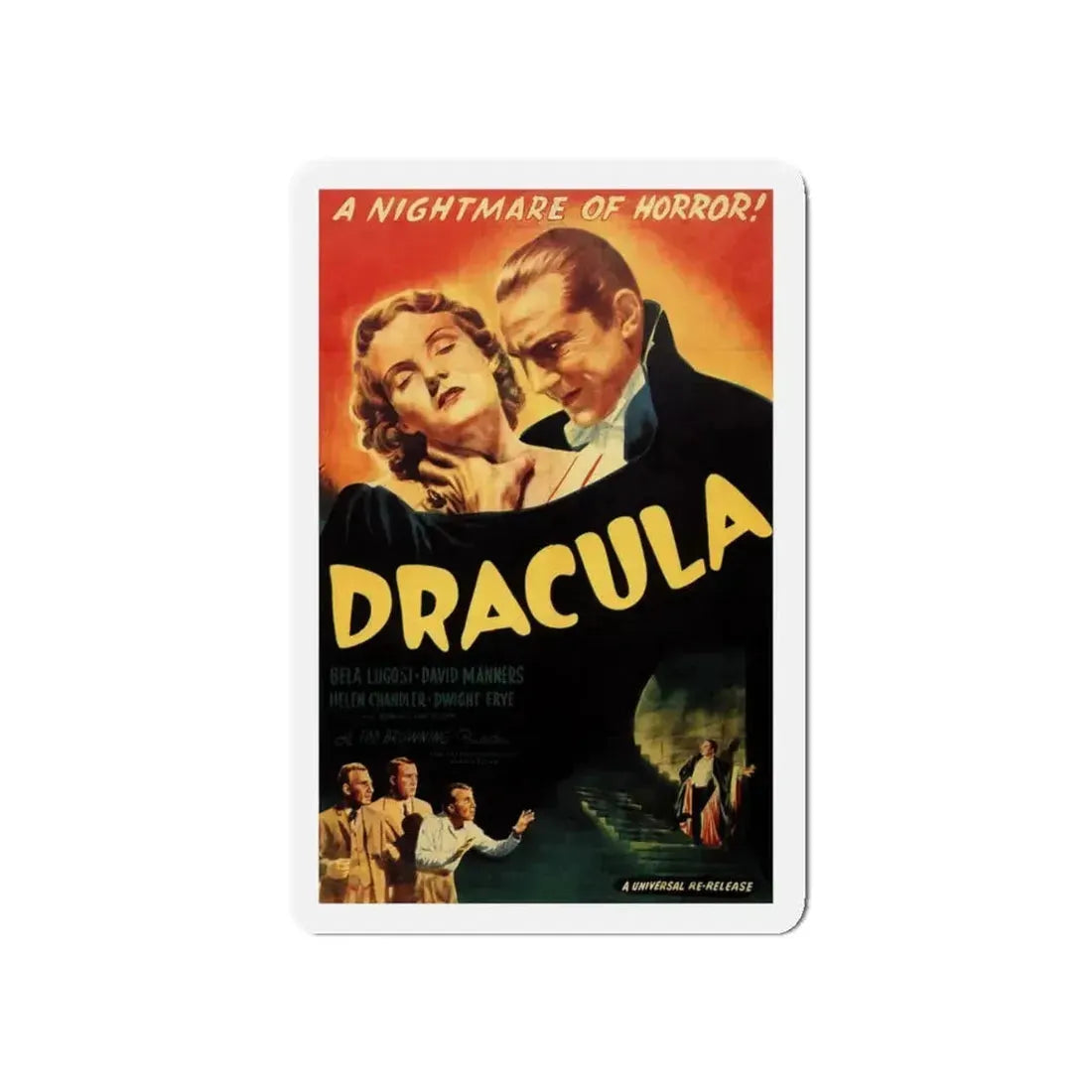 DRACULA (3) 1931 Movie Poster - Refrigerator Magnet 5 Inch - The Sticker Space
