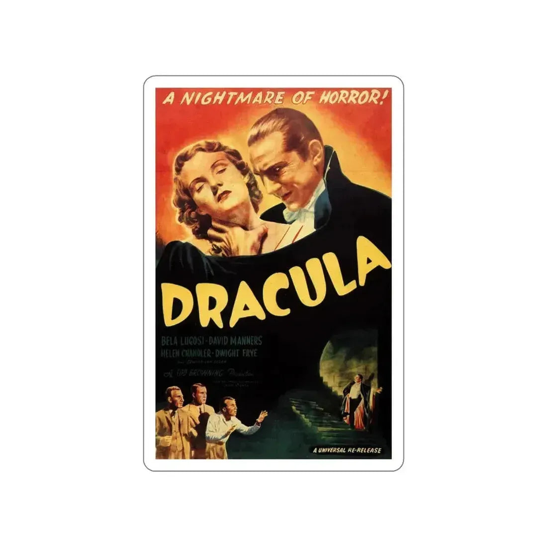 DRACULA (3) 1931 Movie Poster STICKER Vinyl Die-Cut Decal 6 Inch - The Sticker Space