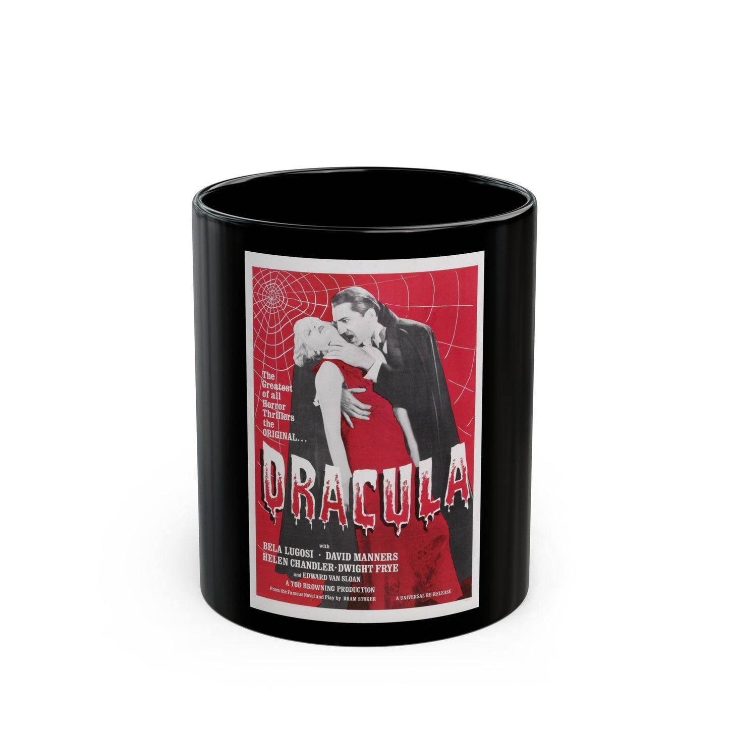 DRACULA (4) 1931 Movie Poster - Black Coffee Mug-11oz-The Sticker Space