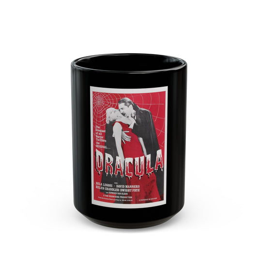 DRACULA (4) 1931 Movie Poster - Black Coffee Mug-15oz-The Sticker Space