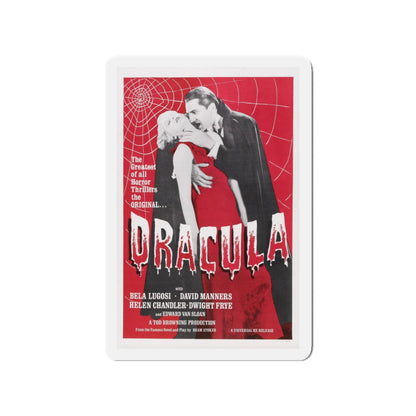 DRACULA (4) 1931 Movie Poster - Die-Cut Magnet-3" x 3"-The Sticker Space