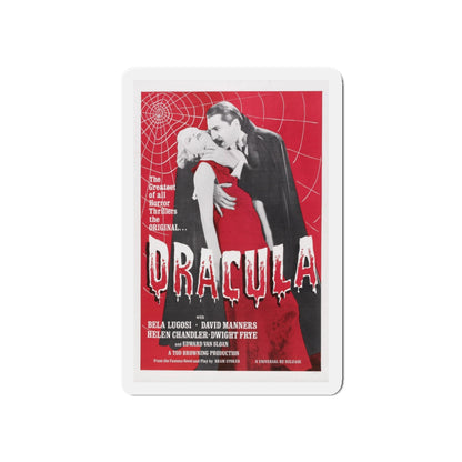 DRACULA (4) 1931 Movie Poster - Die-Cut Magnet-5" x 5"-The Sticker Space