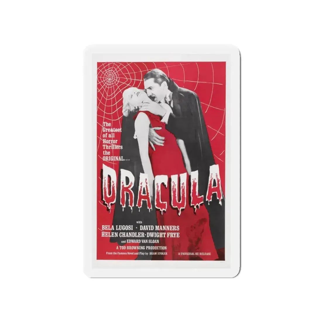 DRACULA (4) 1931 Movie Poster - Refrigerator Magnet 4 Inch - The Sticker Space