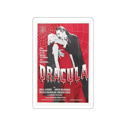 DRACULA (4) 1931 Movie Poster STICKER Vinyl Die-Cut Decal 4 Inch - The Sticker Space