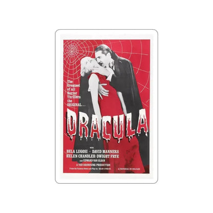 DRACULA (4) 1931 Movie Poster STICKER Vinyl Die-Cut Decal 5 Inch - The Sticker Space