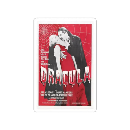 DRACULA (4) 1931 Movie Poster STICKER Vinyl Die-Cut Decal - The Sticker Space