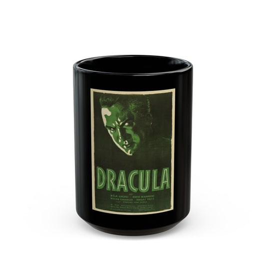 DRACULA (5) 1931 Movie Poster - Black Coffee Mug-15oz-The Sticker Space