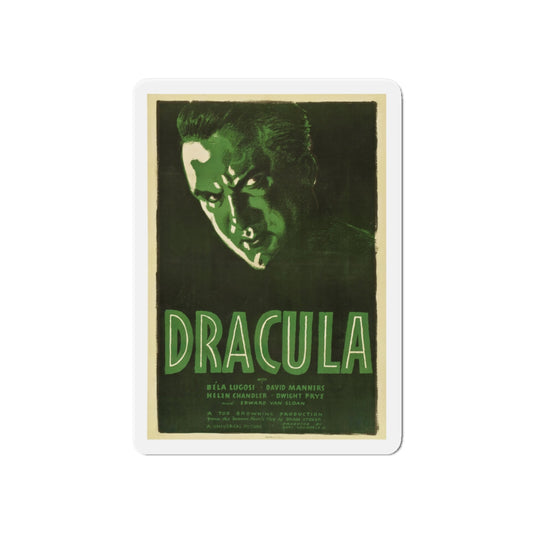 DRACULA (5) 1931 Movie Poster - Die-Cut Magnet-6 × 6"-The Sticker Space