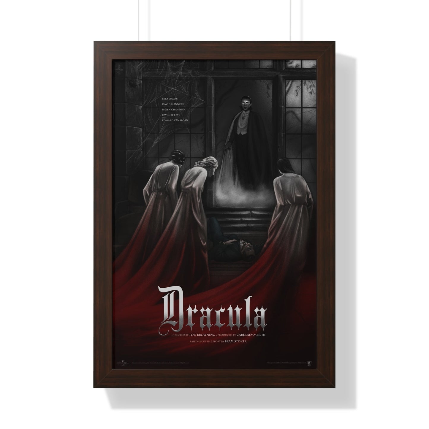 DRACULA (6) 1931 - Framed Movie Poster-16″ x 24″-The Sticker Space