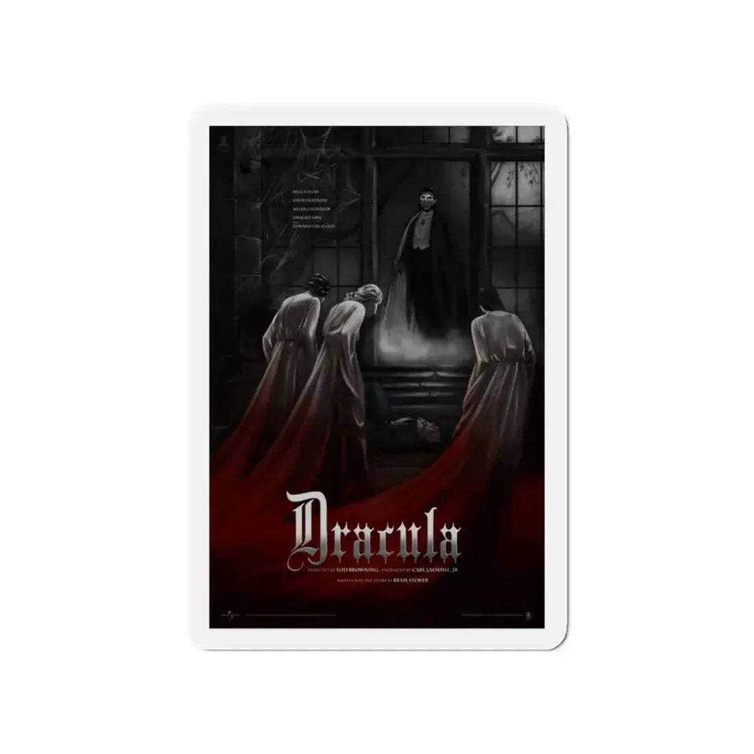 DRACULA (6) 1931 Movie Poster - Refrigerator Magnet 4 Inch - The Sticker Space