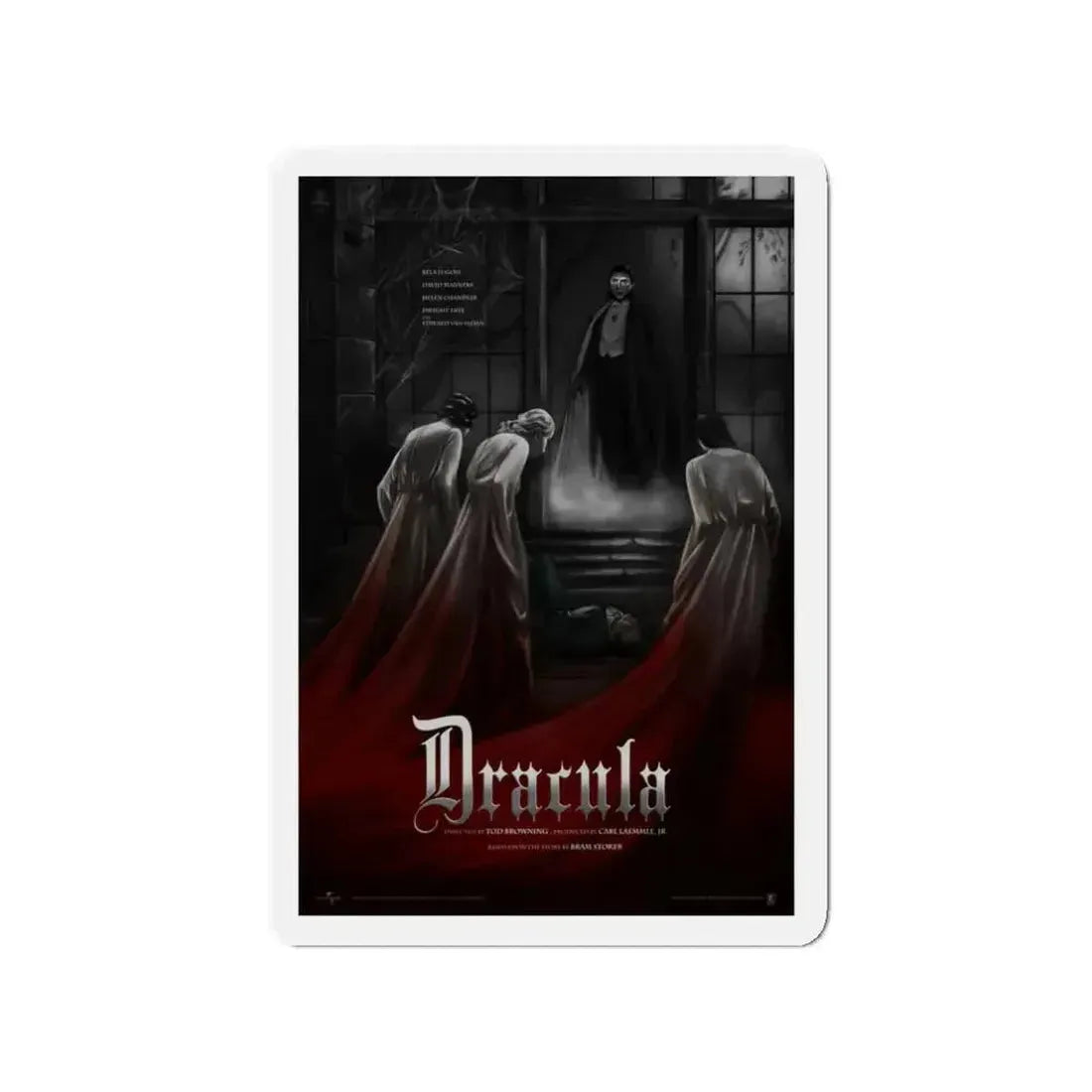 DRACULA (6) 1931 Movie Poster - Refrigerator Magnet - The Sticker Space