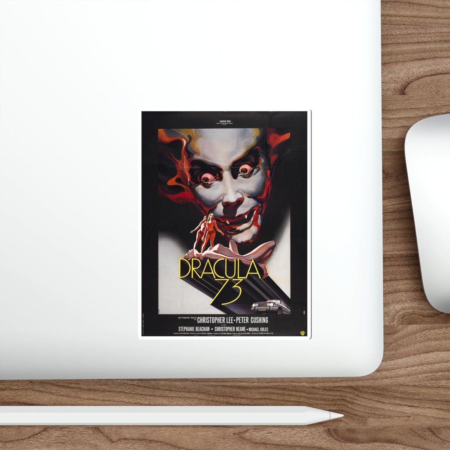 DRACULA A.D. 1972 (2) Movie Poster STICKER Vinyl Die-Cut Decal-The Sticker Space