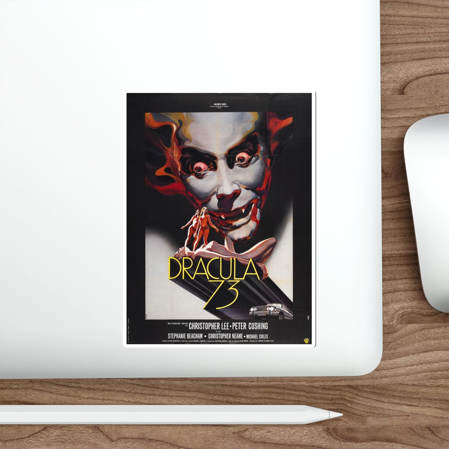 DRACULA A.D. 1972 (2) Movie Poster STICKER Vinyl Die-Cut Decal-The Sticker Space