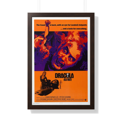 DRACULA A.D. 1972 - Framed Movie Poster-20" x 30"-The Sticker Space