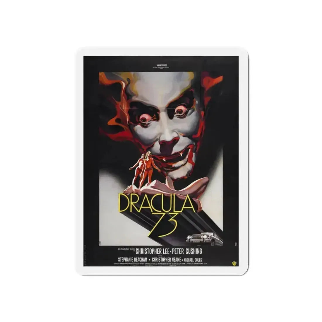 DRACULA A.D. 1972 (2) Movie Poster - Refrigerator Magnet - The Sticker Space