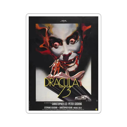 DRACULA A.D. 1972 (2) Movie Poster - STICKER Vinyl Kiss-Cut Decal 4 Inch White - The Sticker Space