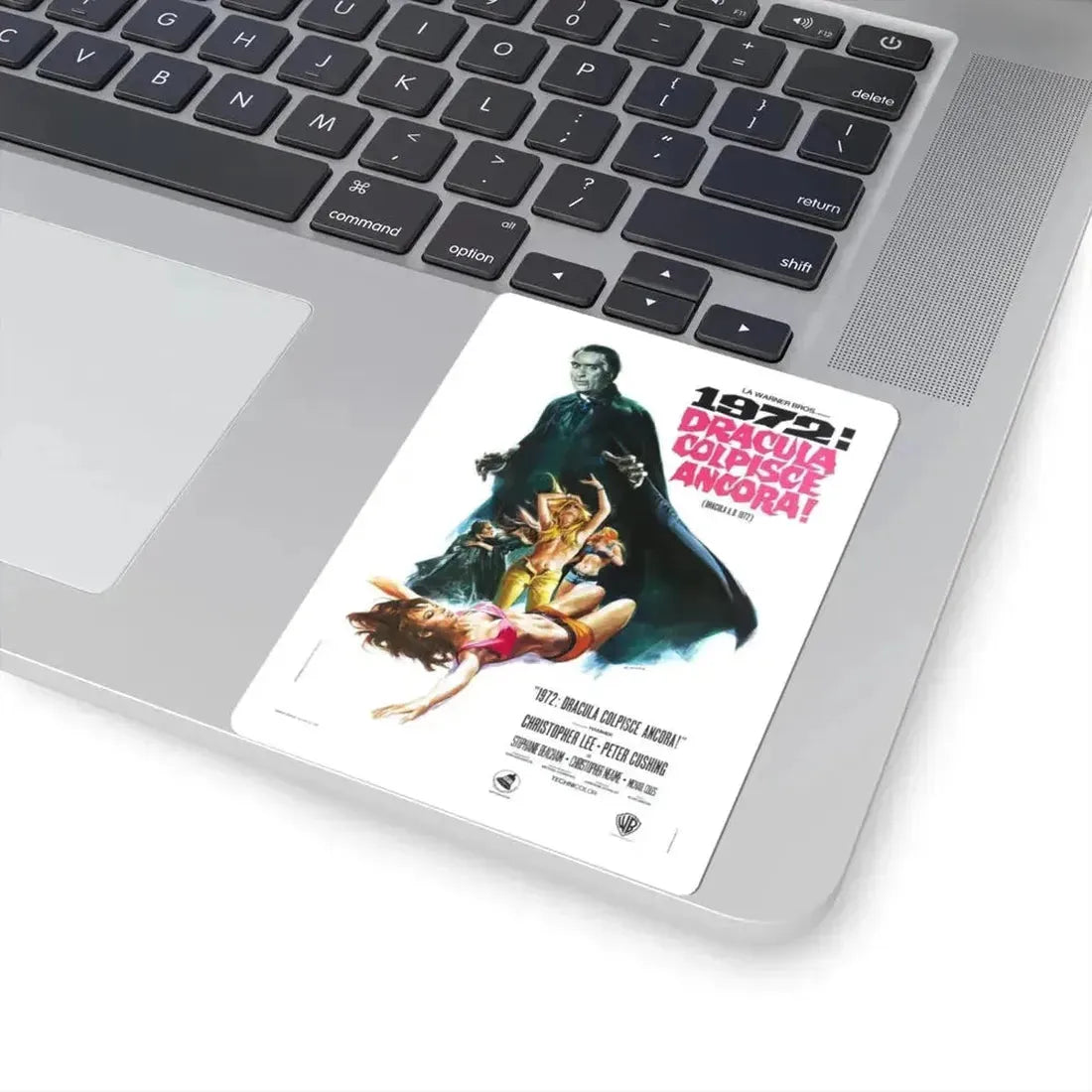 DRACULA A.D. 1972 (ITALIAN) Movie Poster - STICKER Vinyl Kiss-Cut Decal - The Sticker Space