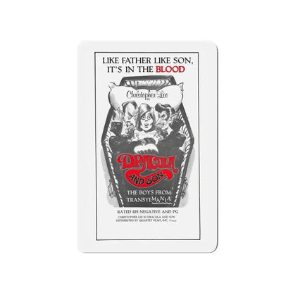 DRACULA AND SON 1976 Movie Poster - Refrigerator Magnet 4 Inch - The Sticker Space