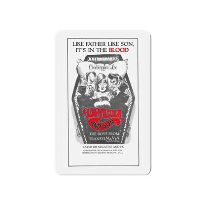 DRACULA AND SON 1976 Movie Poster - Refrigerator Magnet 6 Inch - The Sticker Space