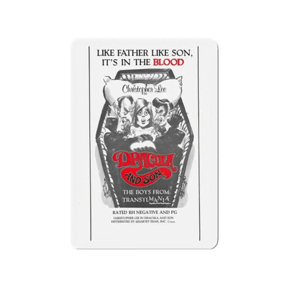 DRACULA AND SON 1976 Movie Poster - Refrigerator Magnet - The Sticker Space