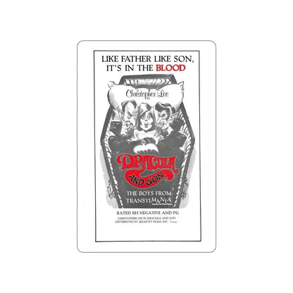 DRACULA AND SON 1976 Movie Poster STICKER Vinyl Die-Cut Decal 6 Inch - The Sticker Space