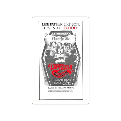 DRACULA AND SON 1976 Movie Poster STICKER Vinyl Die-Cut Decal - The Sticker Space