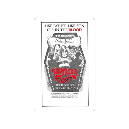 DRACULA AND SON 1976 Movie Poster STICKER Vinyl Die-Cut Decal - The Sticker Space
