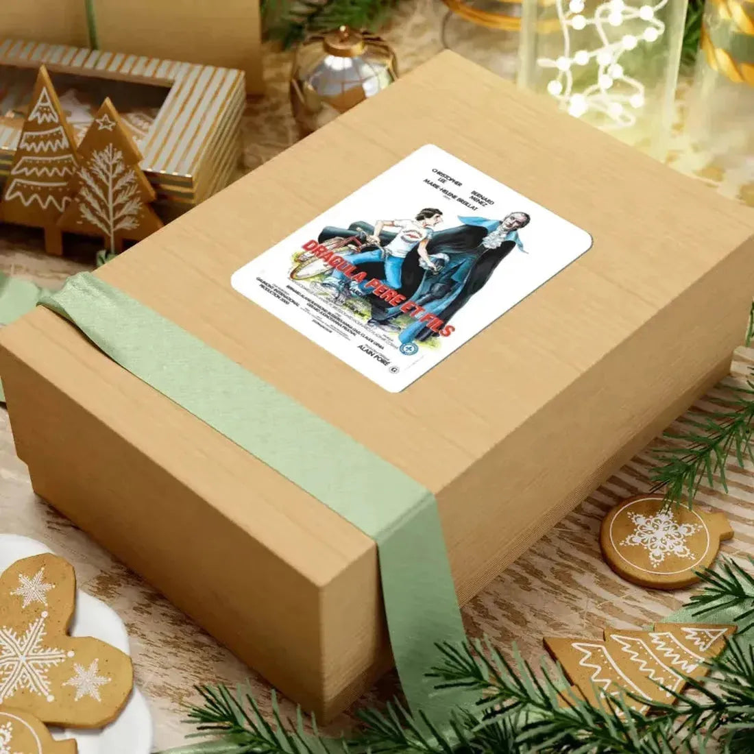 DRACULA AND SON (FRENCH) 1976 Movie Poster - STICKER Vinyl Kiss-Cut Decal - The Sticker Space