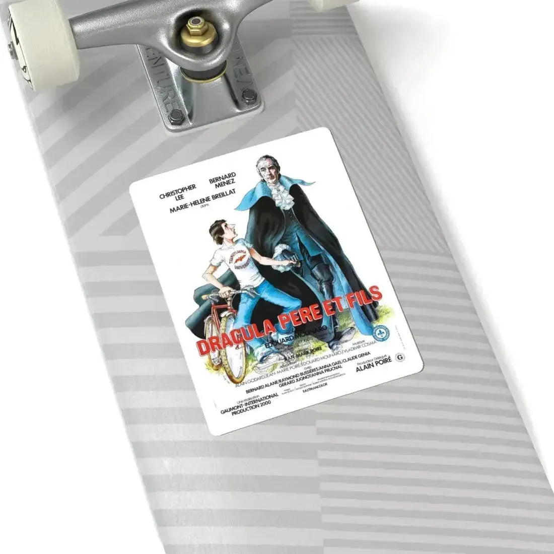 DRACULA AND SON (FRENCH) 1976 Movie Poster - STICKER Vinyl Kiss-Cut Decal - The Sticker Space