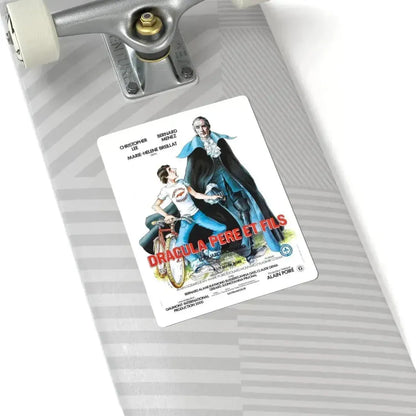 DRACULA AND SON (FRENCH) 1976 Movie Poster - STICKER Vinyl Kiss-Cut Decal - The Sticker Space