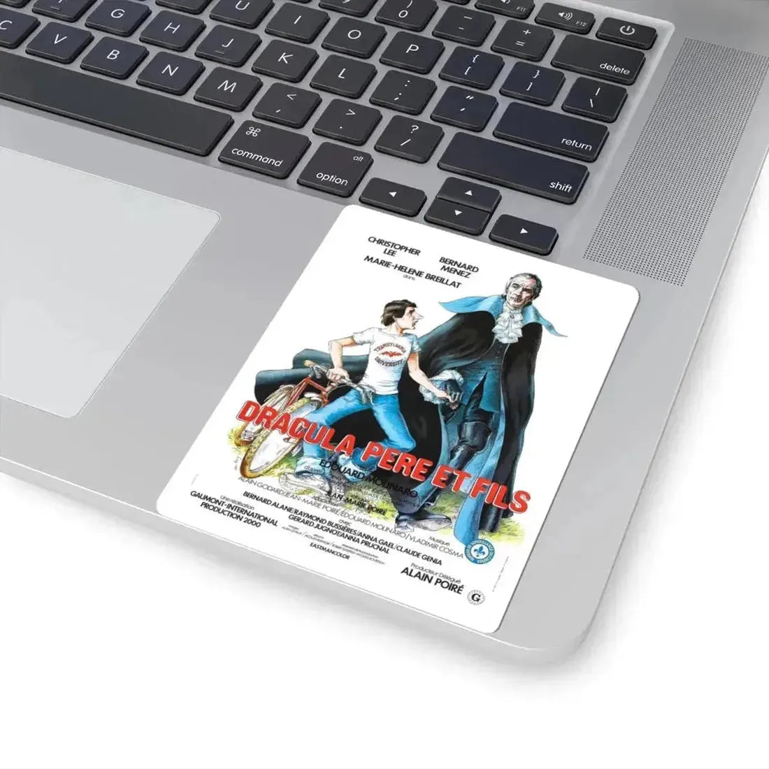 DRACULA AND SON (FRENCH) 1976 Movie Poster - STICKER Vinyl Kiss-Cut Decal - The Sticker Space