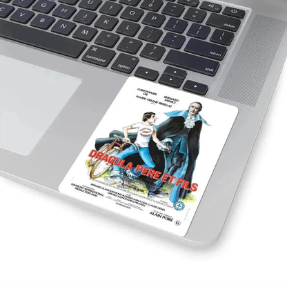 DRACULA AND SON (FRENCH) 1976 Movie Poster - STICKER Vinyl Kiss-Cut Decal - The Sticker Space