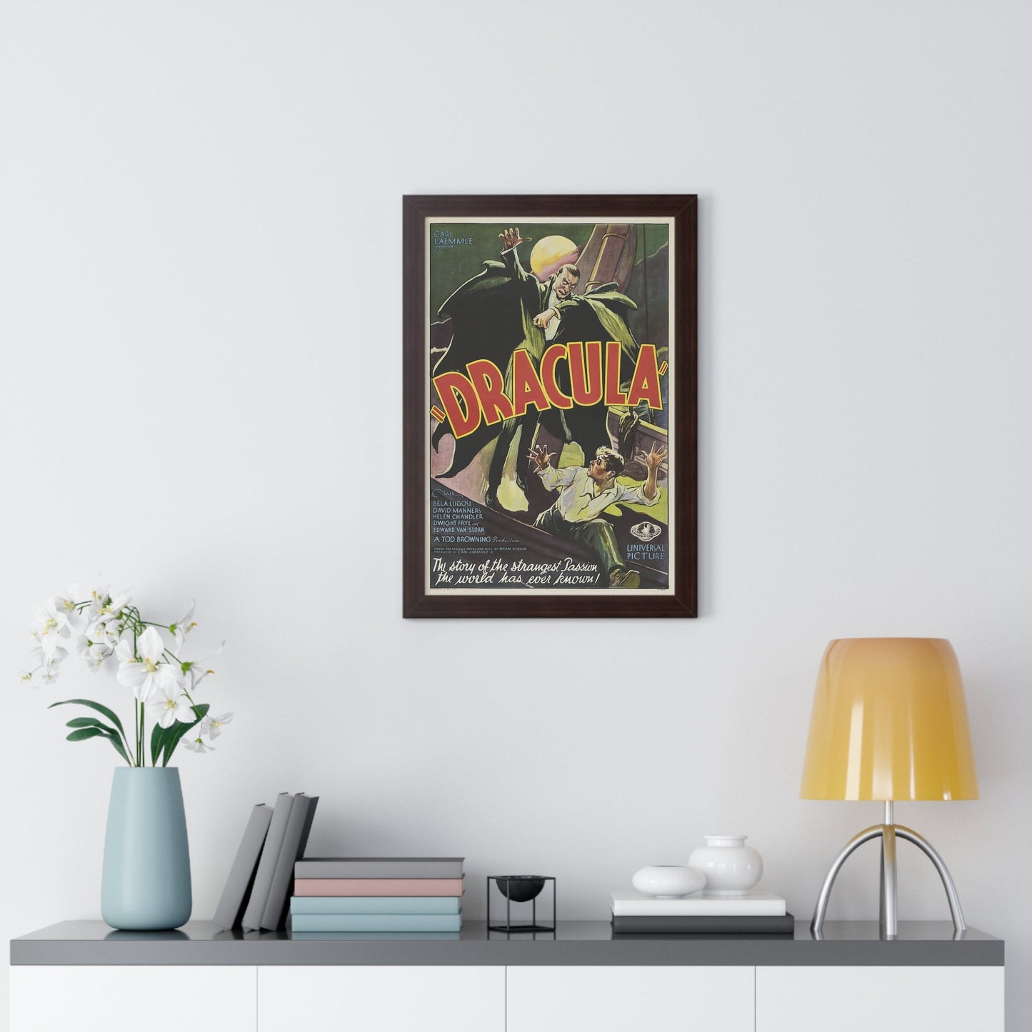 DRACULA - Framed Movie Poster-The Sticker Space