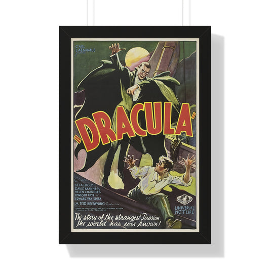 DRACULA - Framed Movie Poster-16″ x 24″-The Sticker Space