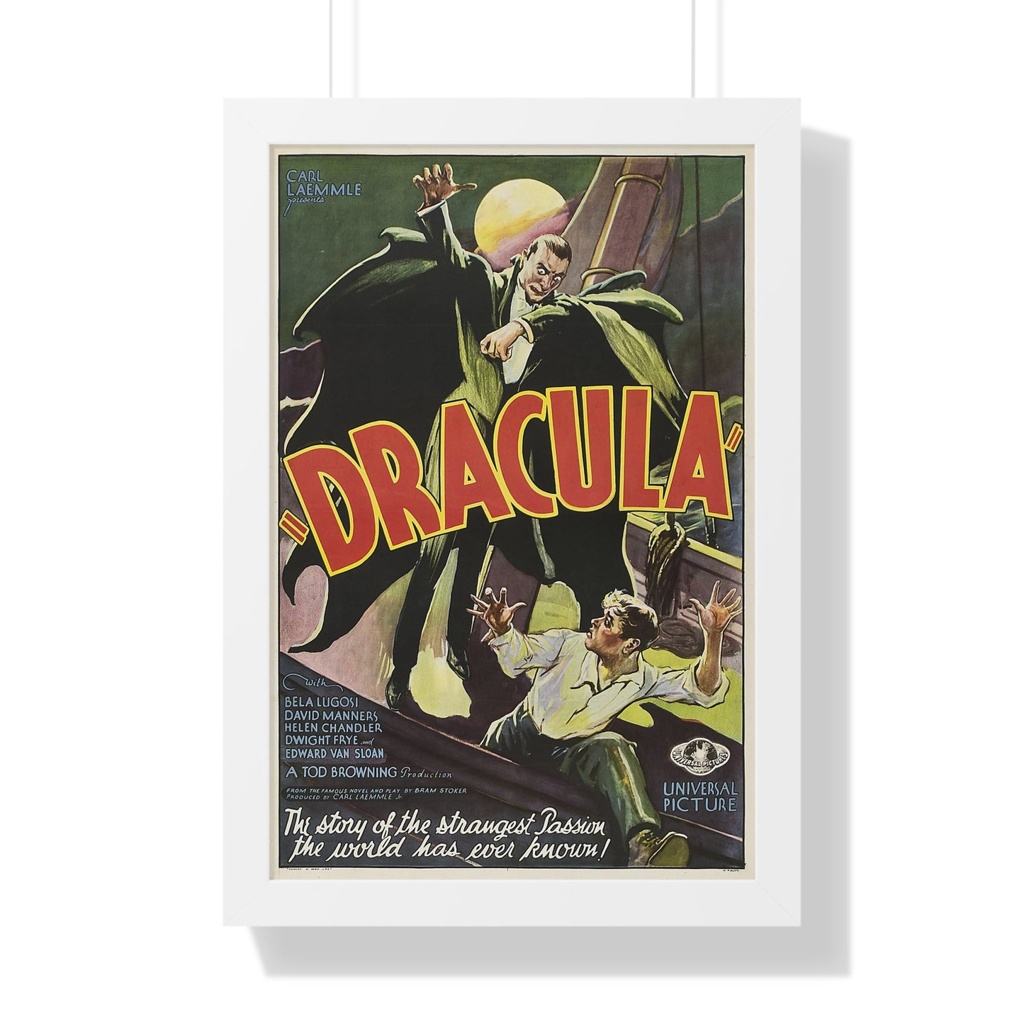 DRACULA - Framed Movie Poster-16″ x 24″-The Sticker Space