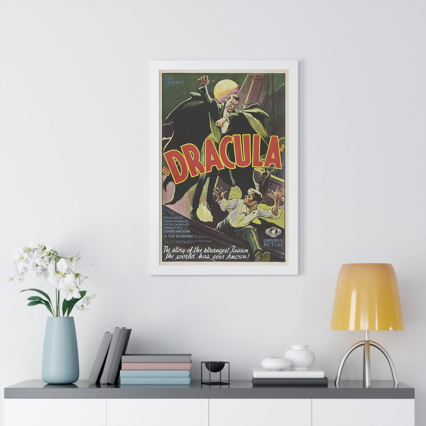 DRACULA - Framed Movie Poster-The Sticker Space