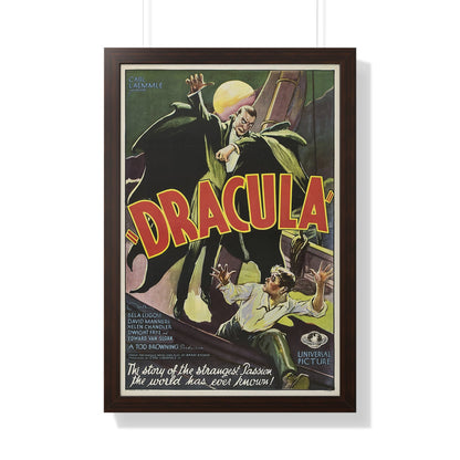 DRACULA - Framed Movie Poster-20" x 30"-The Sticker Space