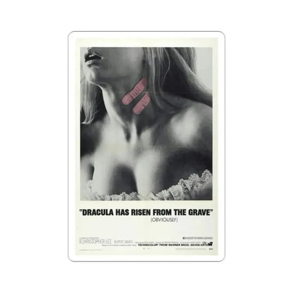 Dracula Has Risen from the Grave 1969 Movie Poster STICKER Vinyl Die-Cut Decal 2 Inch - The Sticker Space