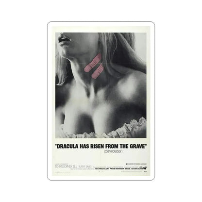 Dracula Has Risen from the Grave 1969 Movie Poster STICKER Vinyl Die-Cut Decal 5 Inch - The Sticker Space