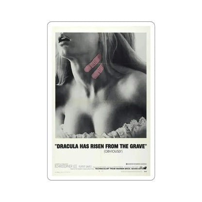 Dracula Has Risen from the Grave 1969 Movie Poster STICKER Vinyl Die-Cut Decal 6 Inch - The Sticker Space