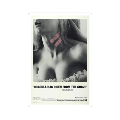 Dracula Has Risen from the Grave 1969 Movie Poster STICKER Vinyl Die-Cut Decal - The Sticker Space