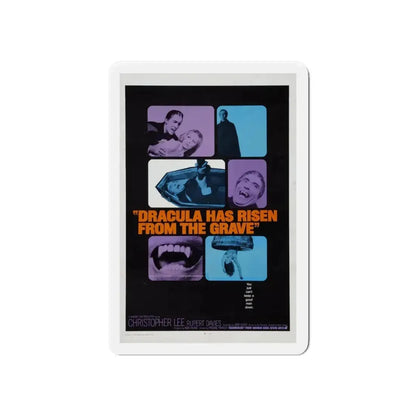 DRACULA HAS RISEN FROM THE GRAVE (2) 1968 Movie Poster - Refrigerator Magnet 6 Inch - The Sticker Space